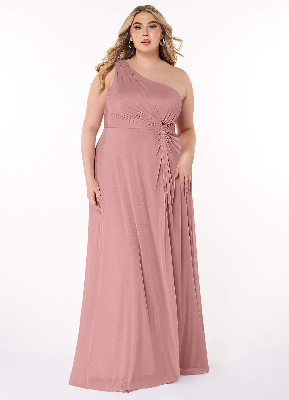 Azazie Brooke Dusty Rose Bridesmaid Dresses | Azazie