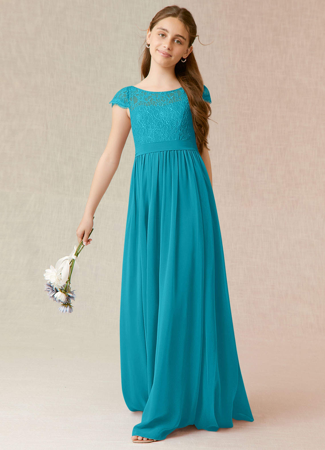 Jade Azazie Silvermist Jbd Junior Bridesmaid Dresses 