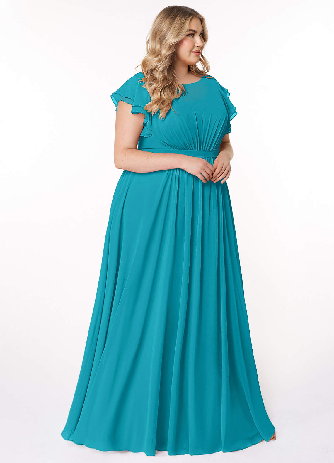 turquoise black bridesmaid dresses Makalita Maxi Dress