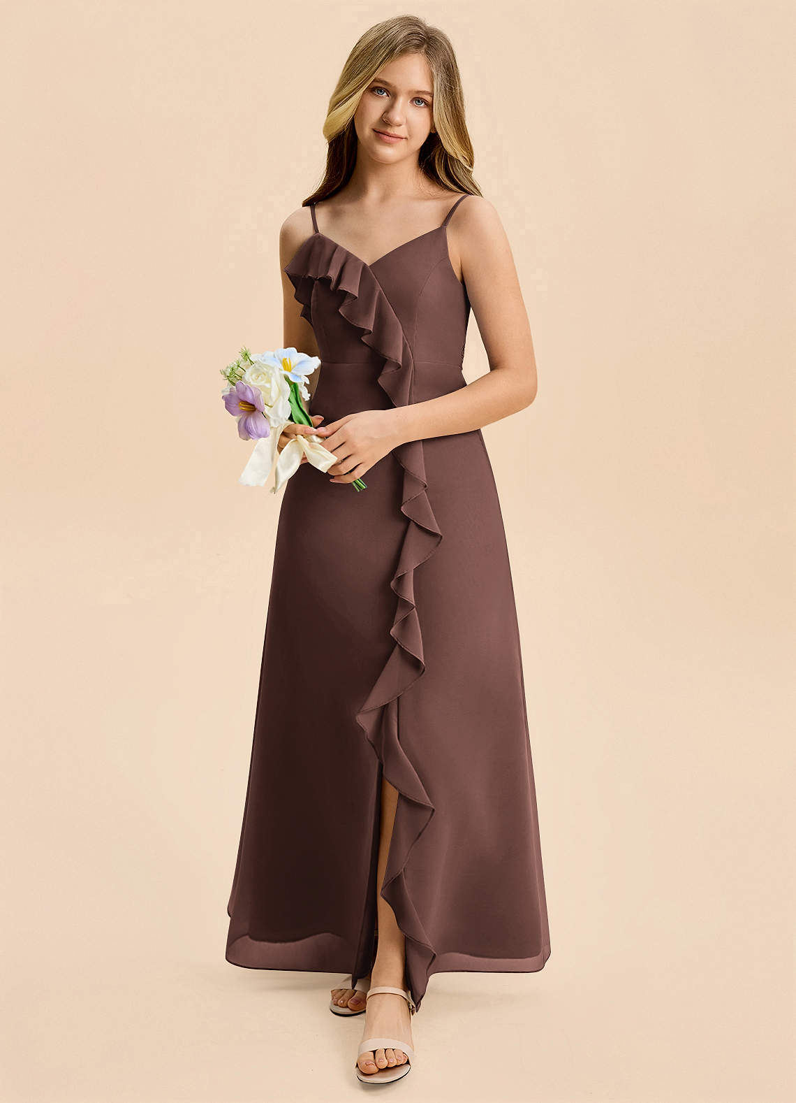 iris chiffon bridesmaid dresses Iris Satin Dress