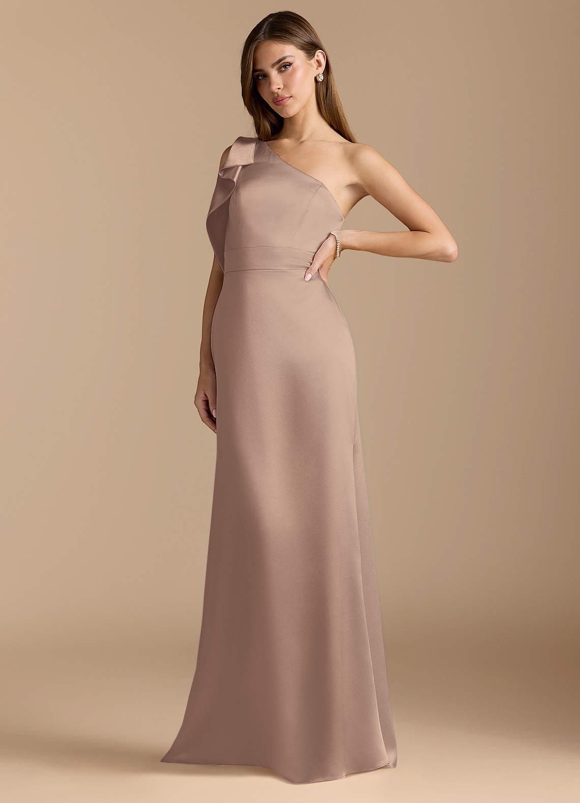 slim fit dress slacks Rinna Satin Halter Maxi Dress / Pink Cherry | Meshki