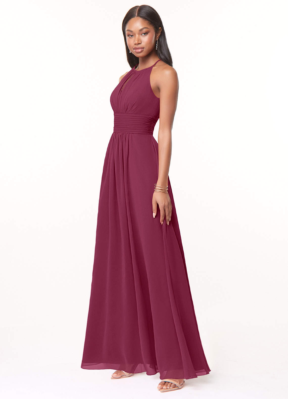 Azazie Bonnie Mulberry Bridesmaid Dresses | Azazie