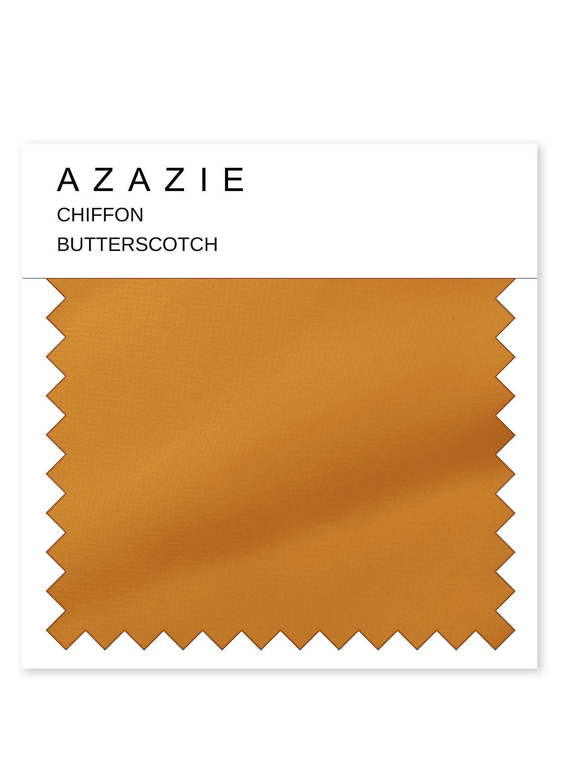 front Azazie Chiffon Swatch