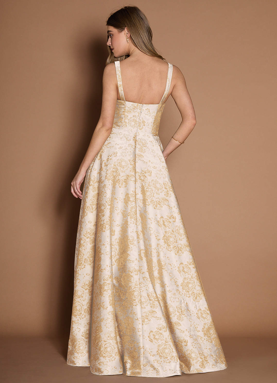 Lilla Vintage Samppanja Maxi mekko image2