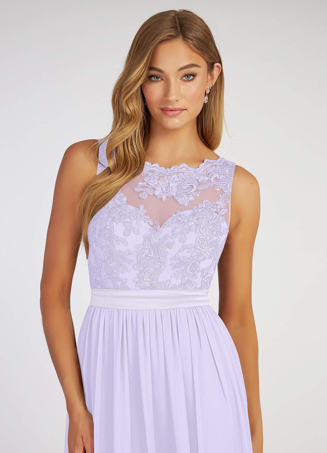 Lilac Azazie Elly Bridesmaid Dresses Azazie