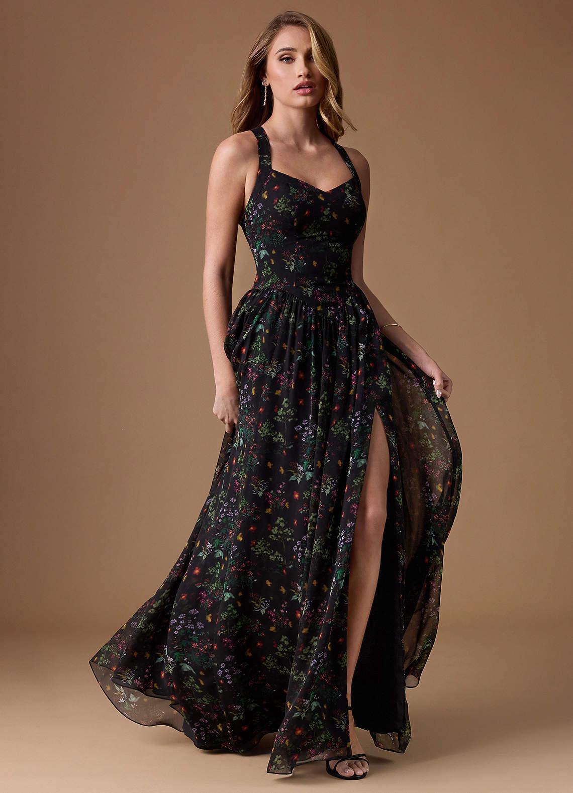 Dionna Shadow Bloom Maxi Dress image3