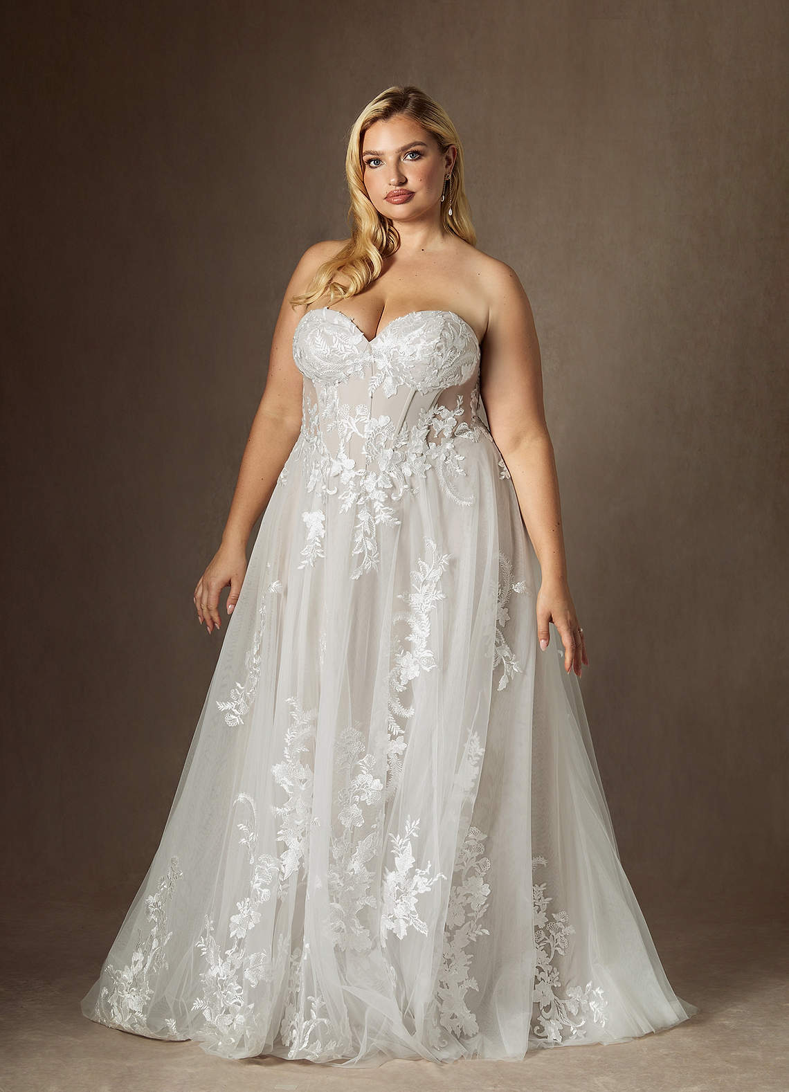 Azazie Aurorie En streg Pailletter Tulle Kapel tog Kjole | Azazie, image size:1140x1578