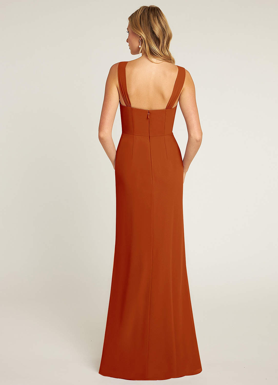 Paprika Azazie Denice Bridesmaid Dresses Azazie