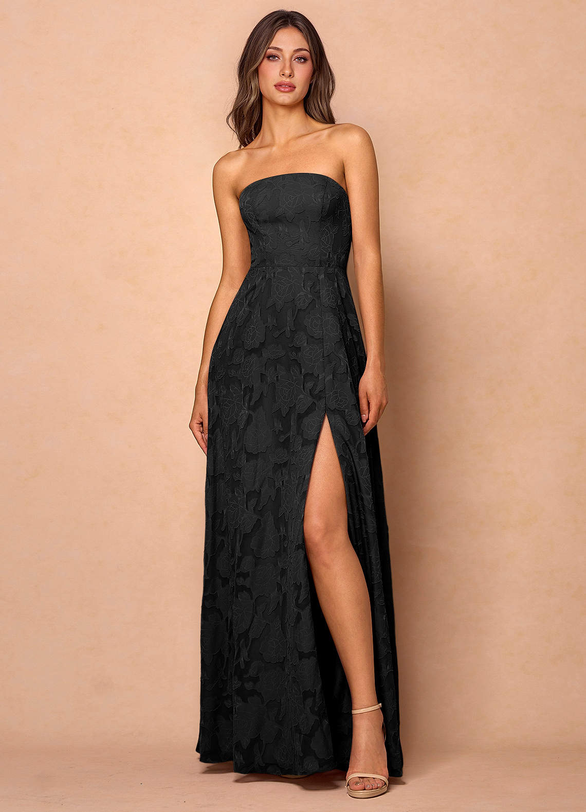Dolores Black Maxi Dress Ready to Ship | Azazie