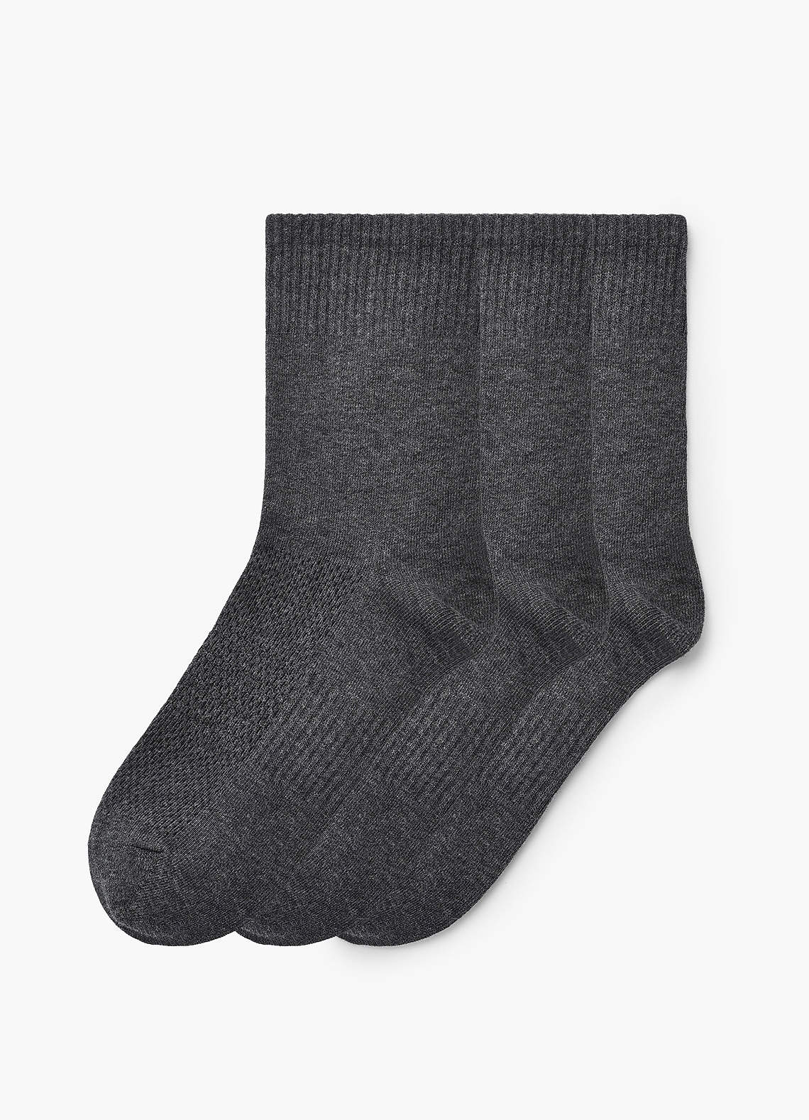 front Odor-Resistant Crew Dress Socks