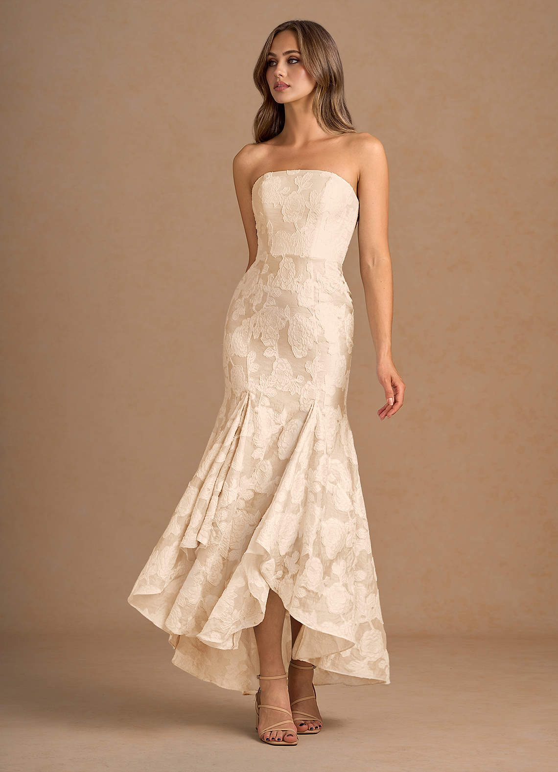 knee length dresses for ladies Rosalia Lace Maxi Dress main image 1