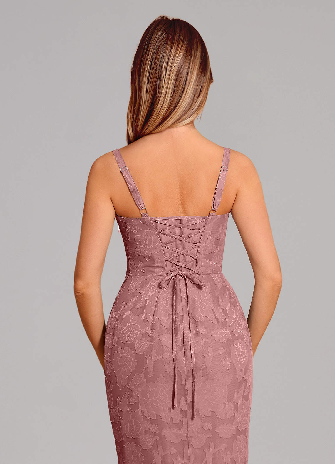 chinese dress ladies Orange Aubree Midi Dress