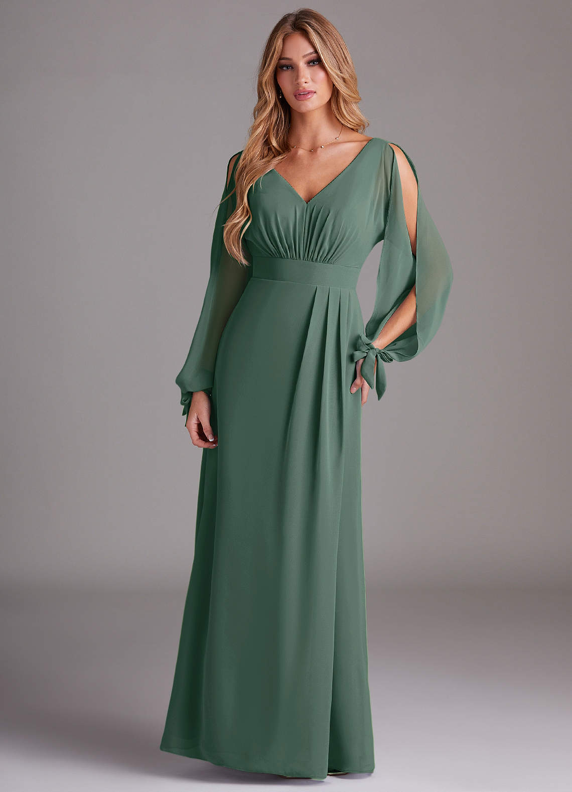 burnt orange and green bridesmaid dresses Bunt orange
