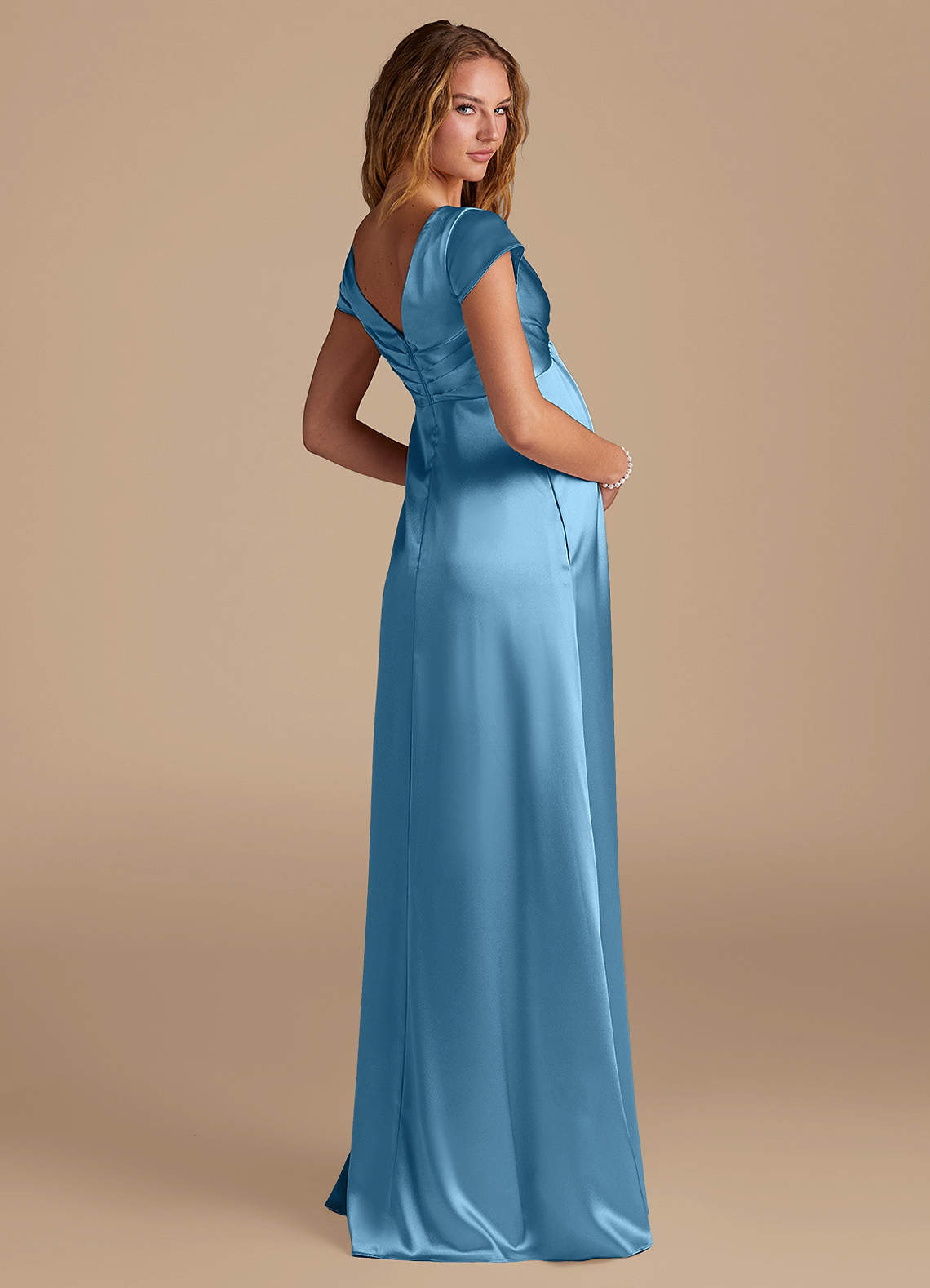 metallic blue bridesmaid dresses Steel Blue Bridesmaid Dress,Tulle Bridesmaid Dress,Strappy Bridesmaid Dress,BD00135, US12 / Lilac
