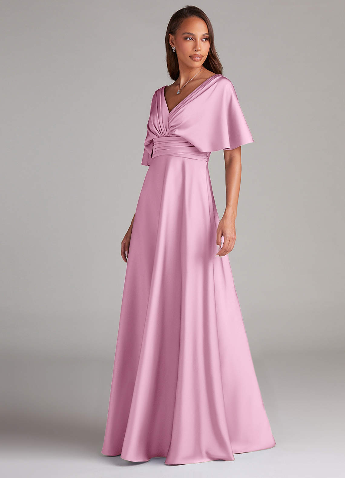 pamela scott bridesmaid dresses Azazie Candy Pink Stretch Satin COLOR:Deep Green Our fabrics are carefully Athletic Style Me Boutique |