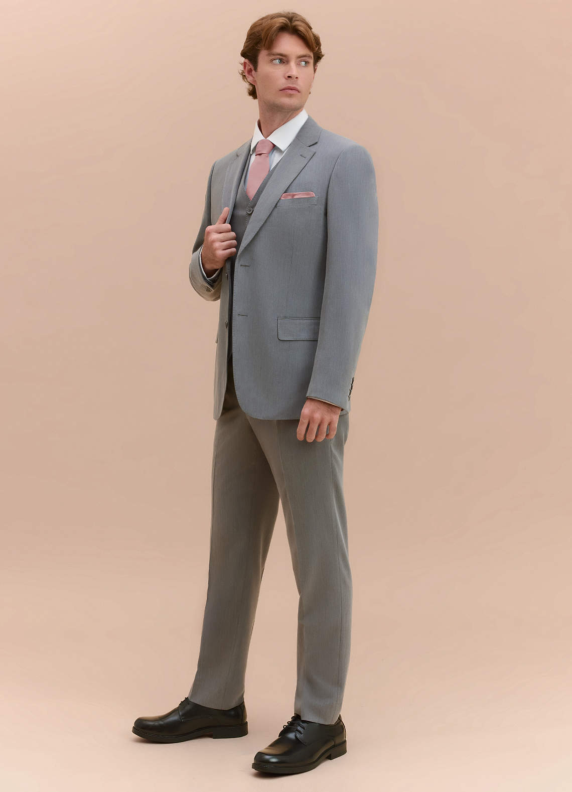 front William Grey Comfort Blend 3-piece suit