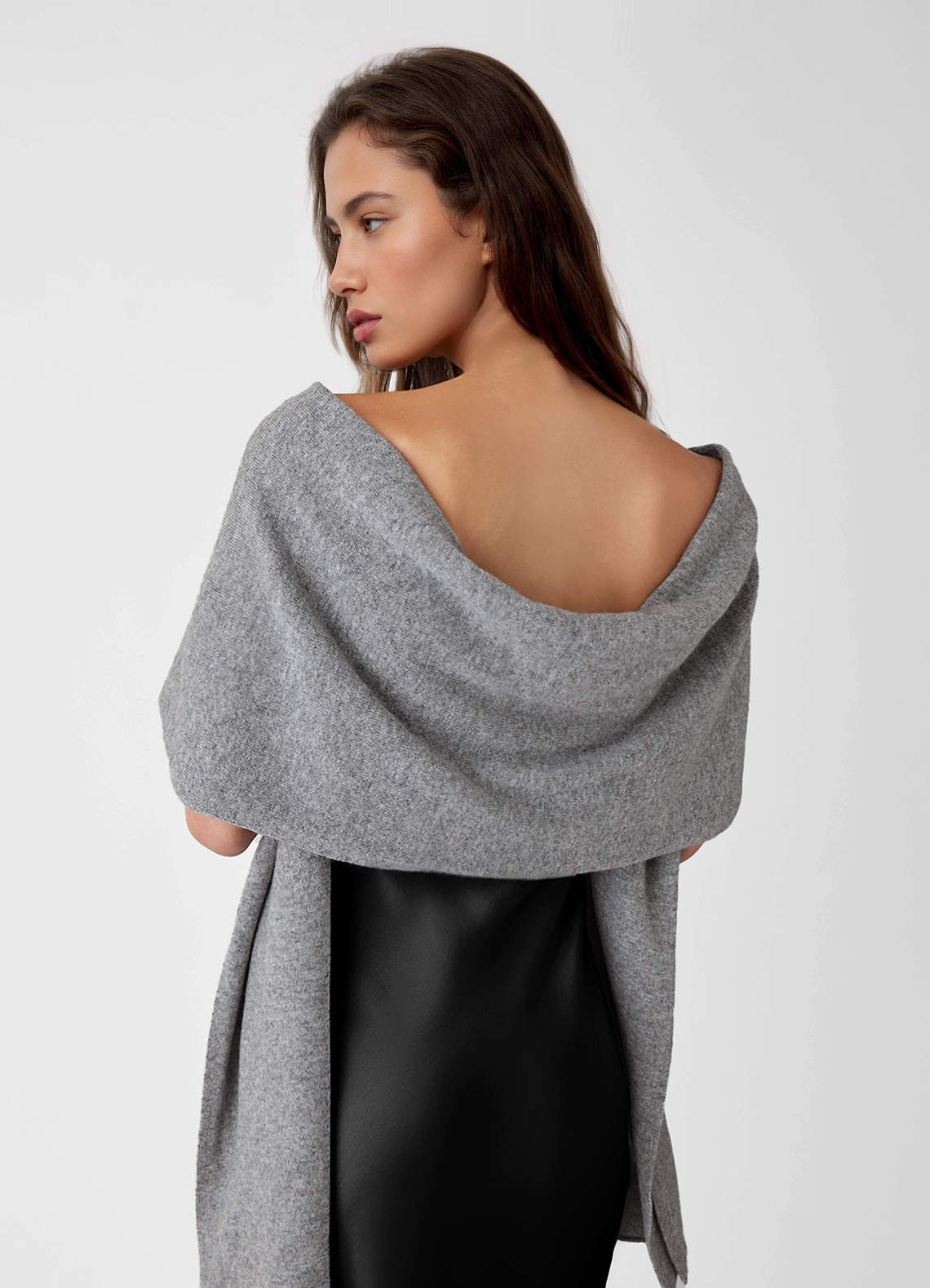 front 100% Cashmere Shawl