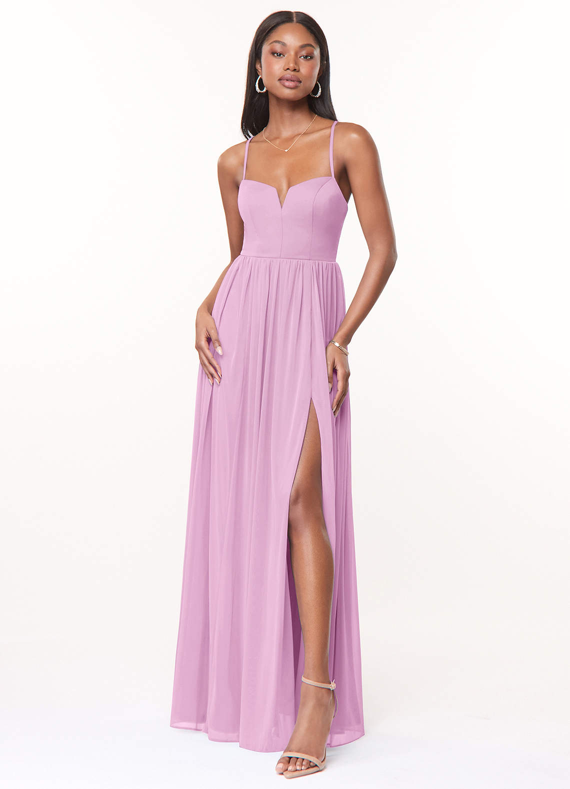 Candy Pink Azazie Marsol Bridesmaid Dresses | Azazie