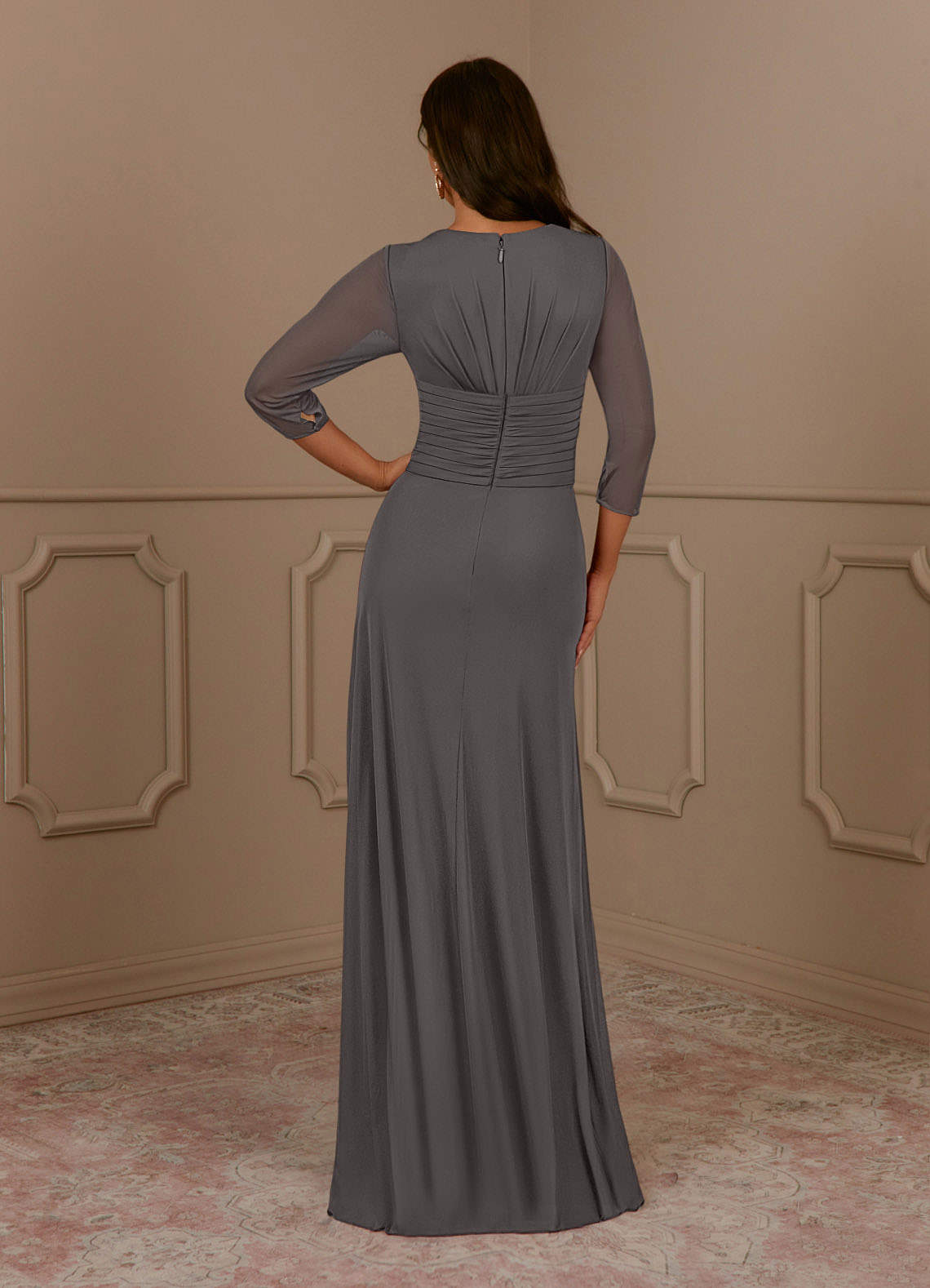 chinese dress ladies Just A Taste Dress, Women's Grey Dresses – CityLux Boutique main image 0