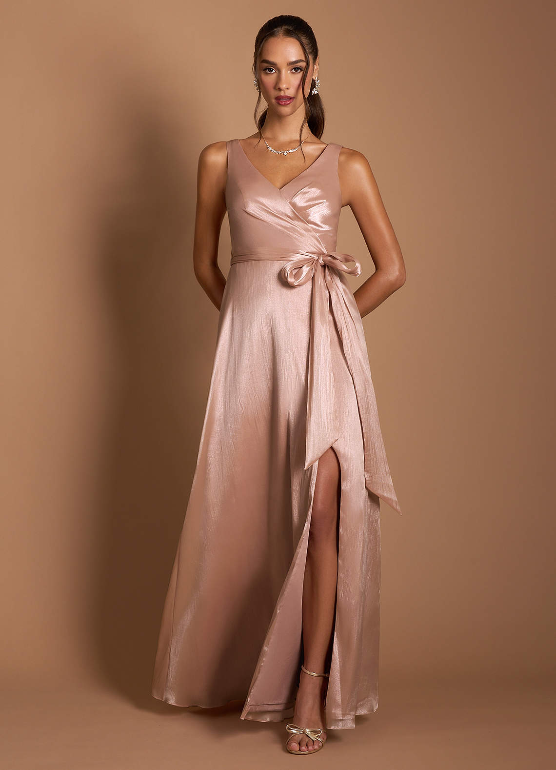 Clyde Pink Champagne Maxi Dress image1