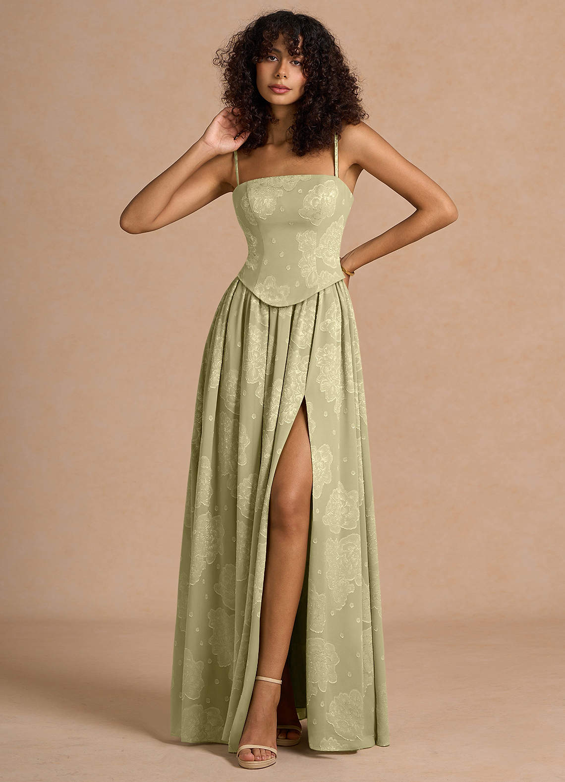 Isaura Celadon Maxikjole image2