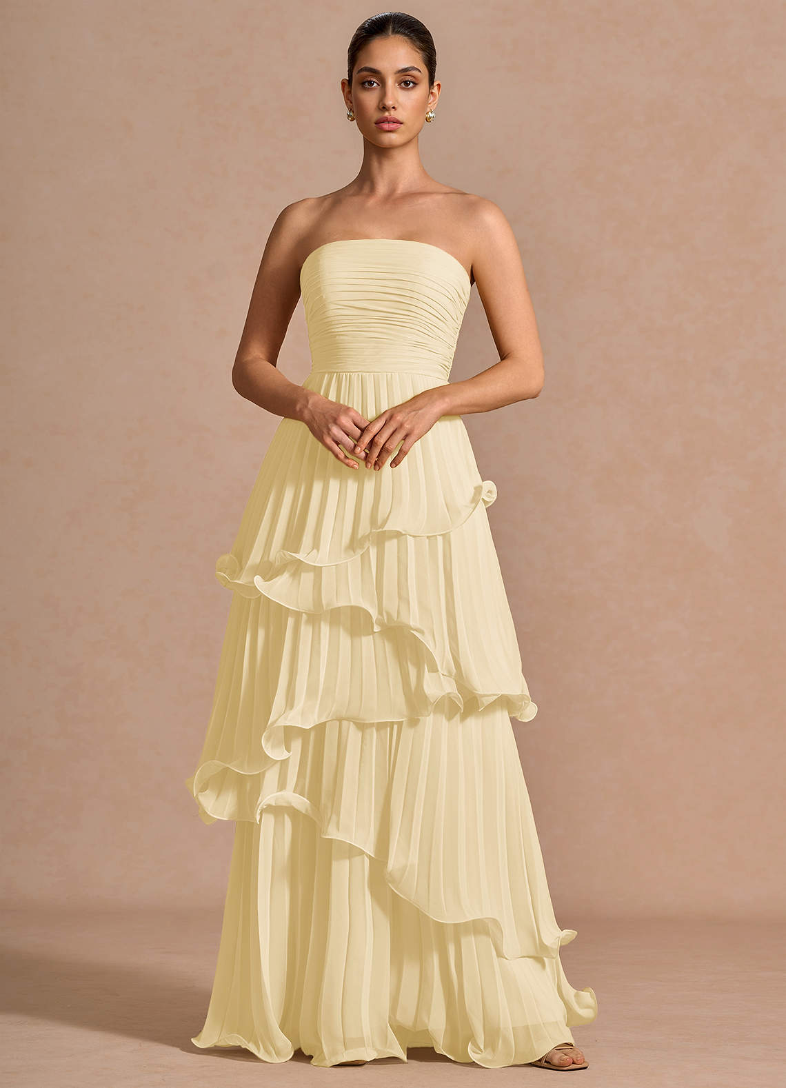 Hartley Lemon Sorbet Maxi Dress | Azazie
