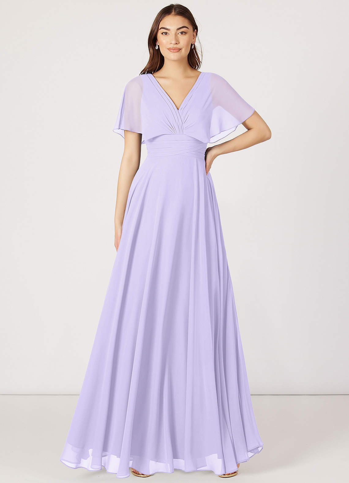 Lilac Greek Dress