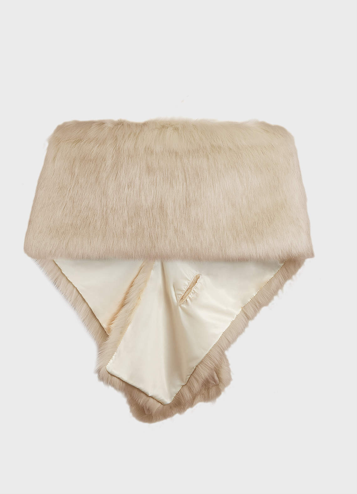 front Faux Fur Scarf Stoles Wraps