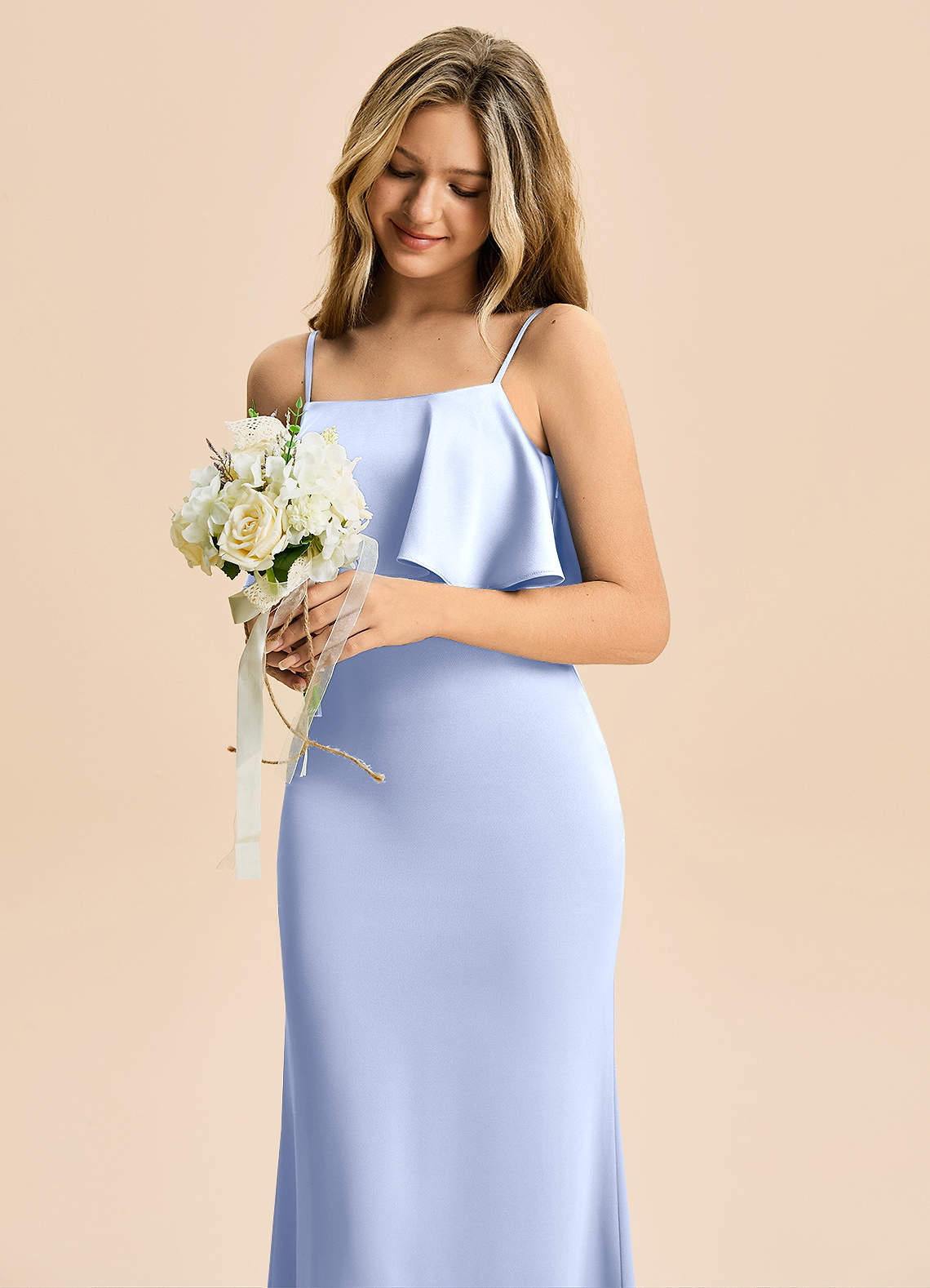 junior bride mermaid dresses Azazie Fay Junior