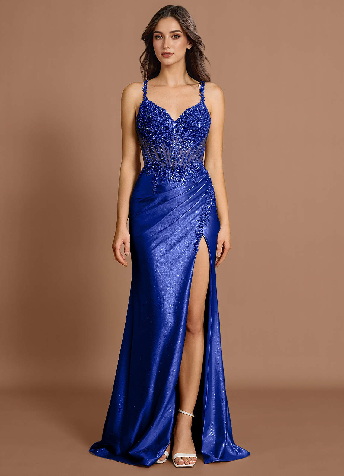 Zafrina  Navy Maxi Dress image1