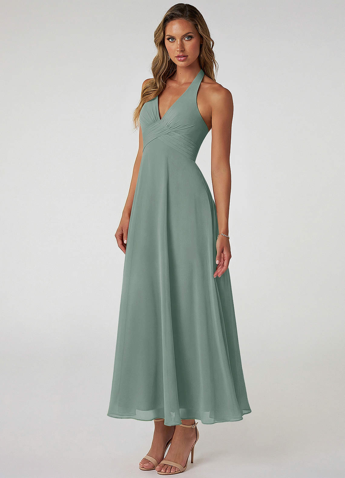 lime green and silver bridesmaid dresses Azazie Tessie neon green lime green wedding dresses