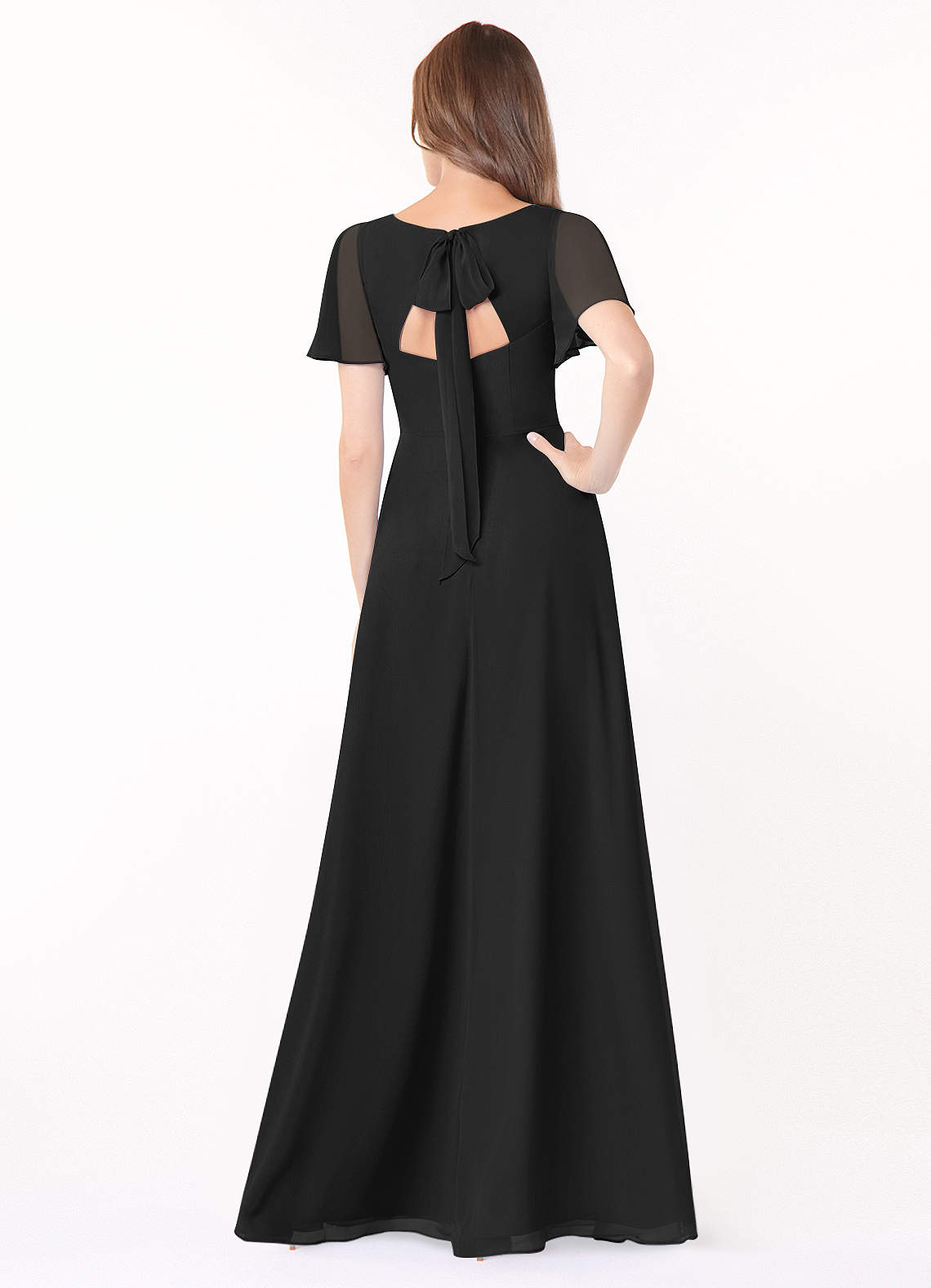 Azazie Kimber Black Bridesmaid Dresses | Azazie