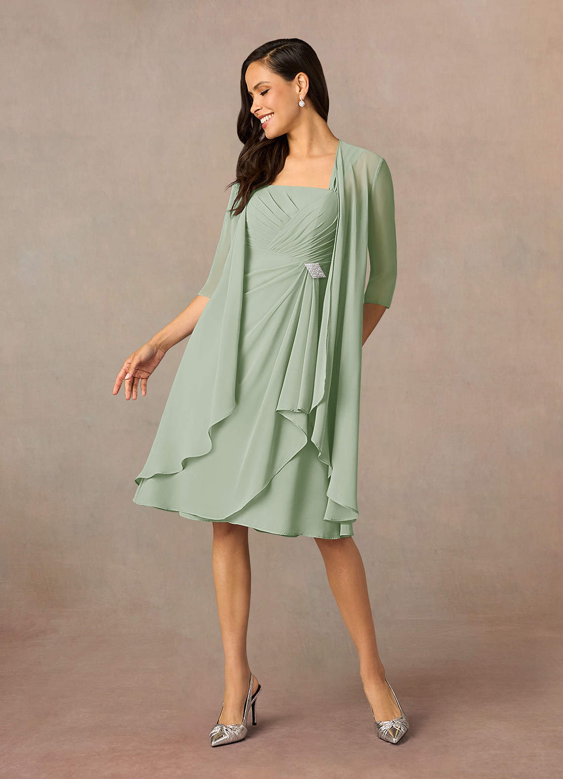 新品 Paddington Long Dress mauve beige Shipping in mid-August] [mauve beige] Paddington Long Dress