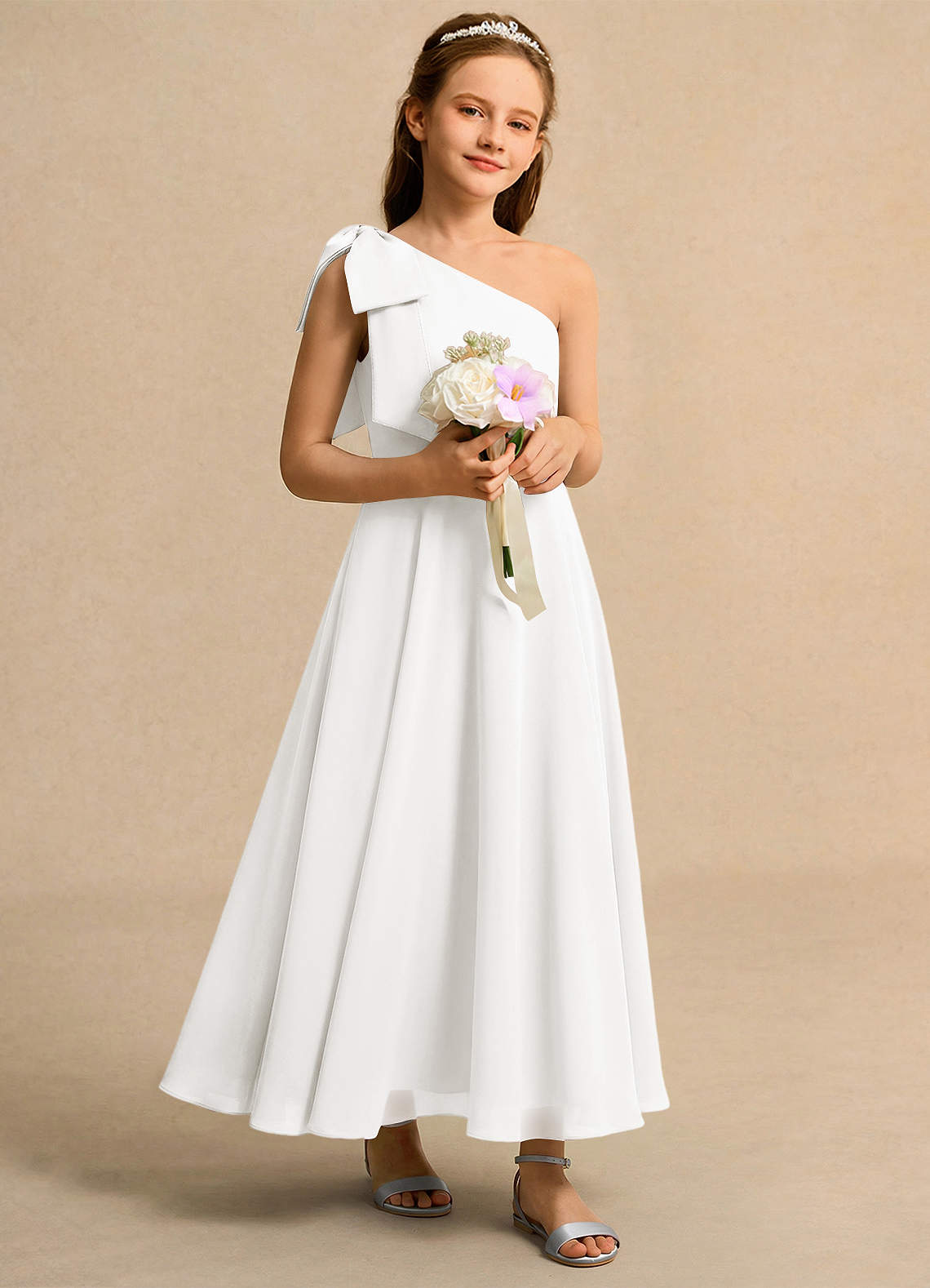 strapless open back dress Ivory Tea Length Off Shoulder Short Wedding Dresses SW517