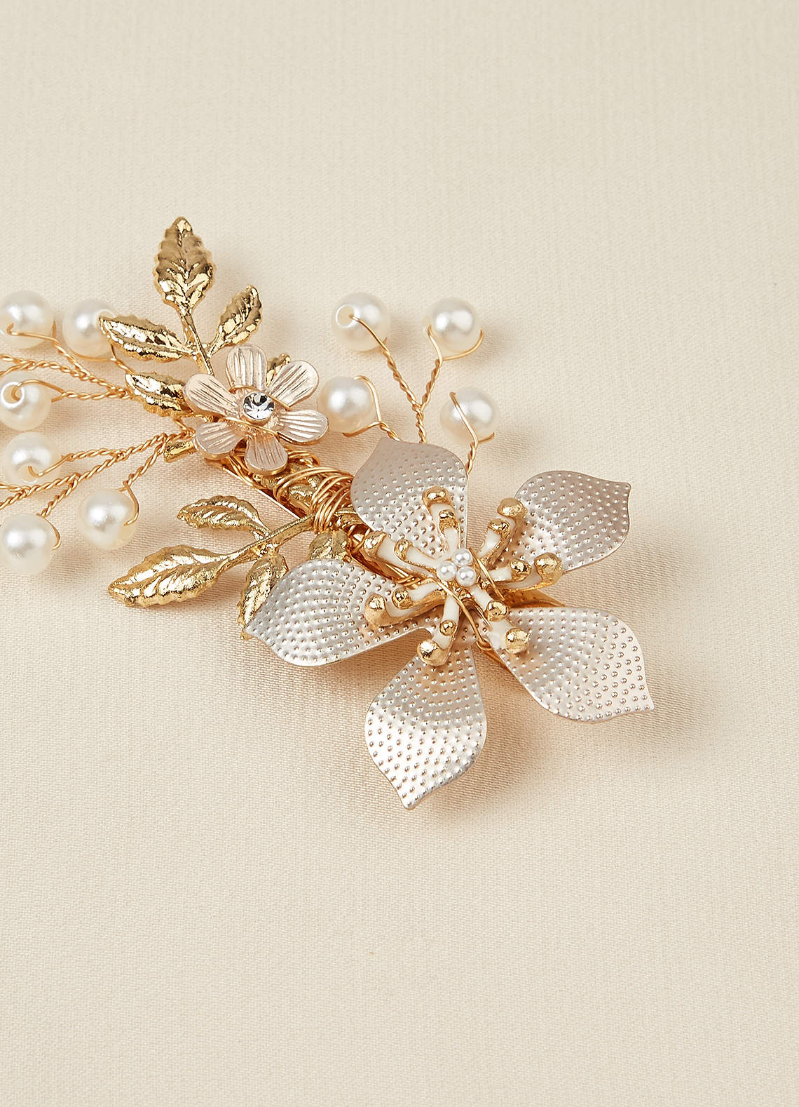 front Fermaglio per capelli con fiore stella