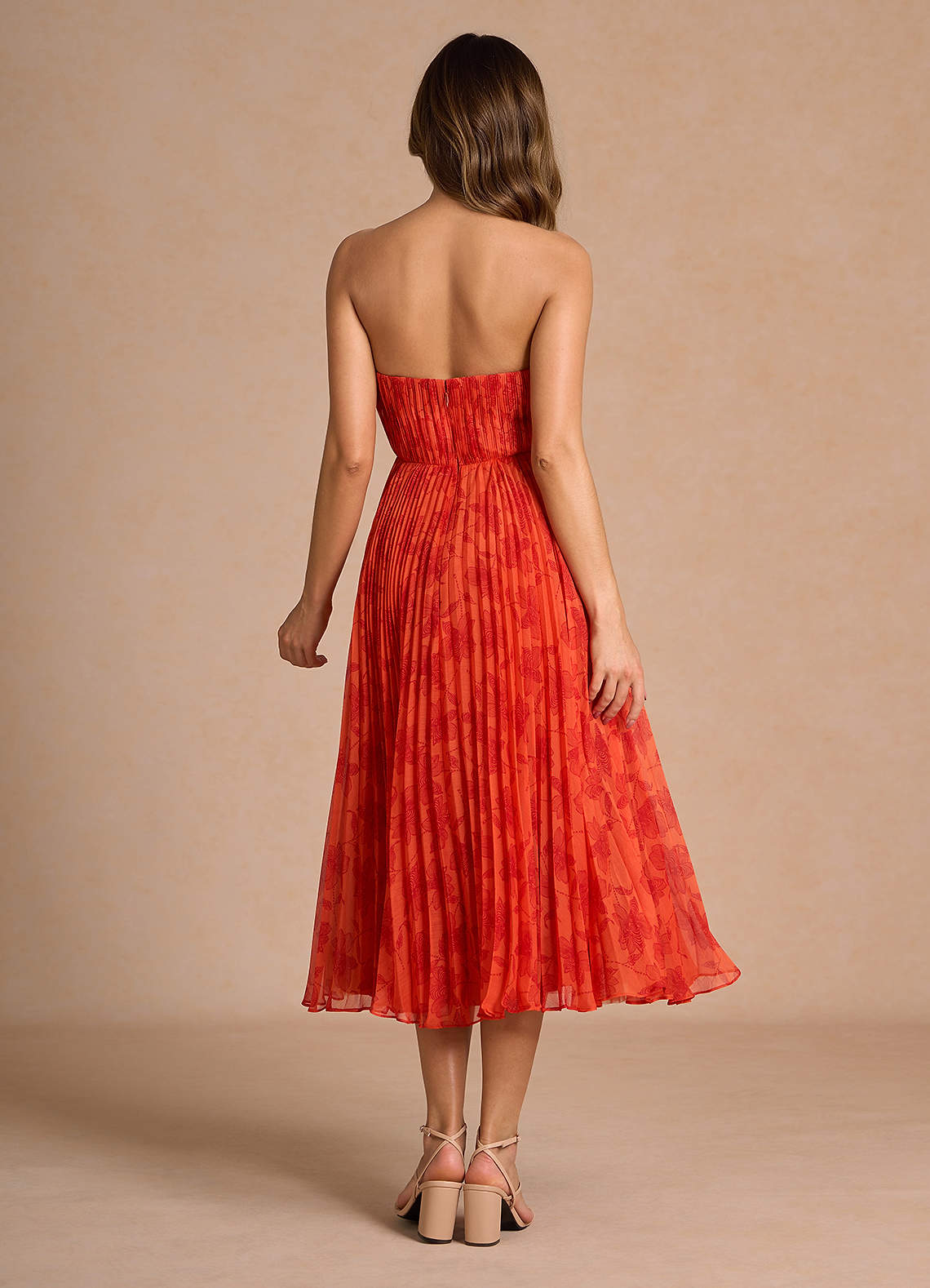 Robe Mi-Longue Tangerine Lyanna image2