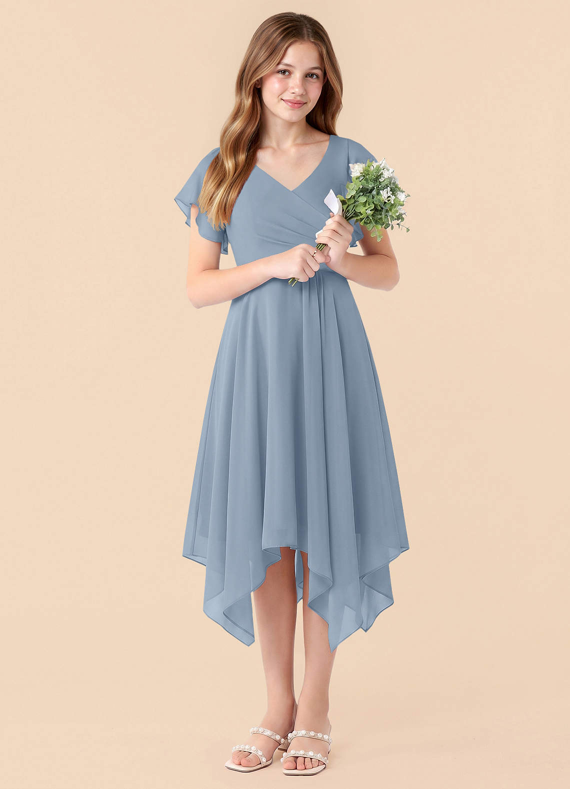 dusty blue bridesmaid dresses knee length Azazie A-Line/Princess V-Neck Mini Chiffon Junior and a A dog wedding costume Black Halo White Dresses US Size:14w