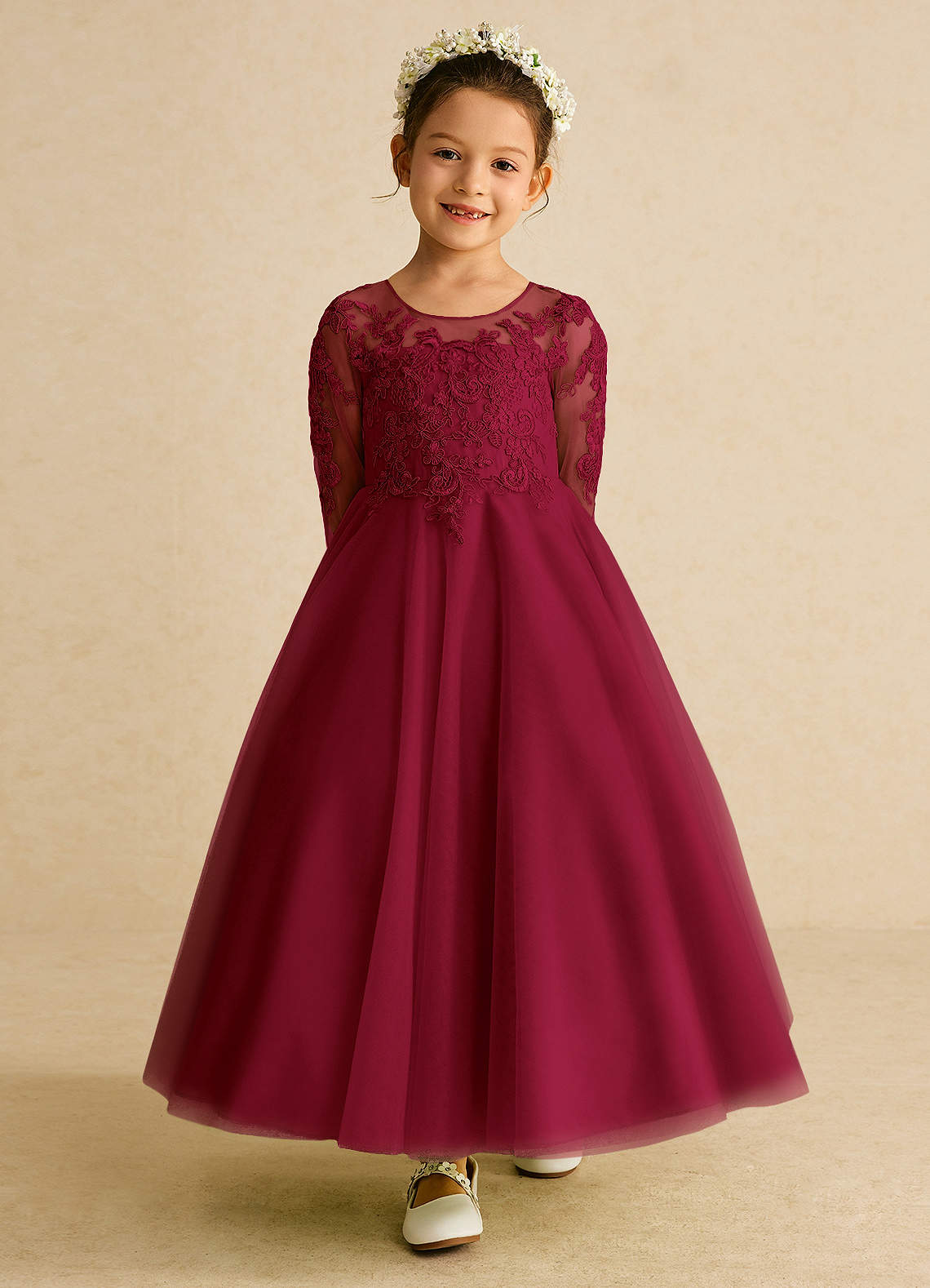 childrens bridesmaid dresses burgundy Burgundy Flower Girl Dress Sleeveless Bohemian Style Junior Bridesmaid Dress   Lisa Ann's Creations