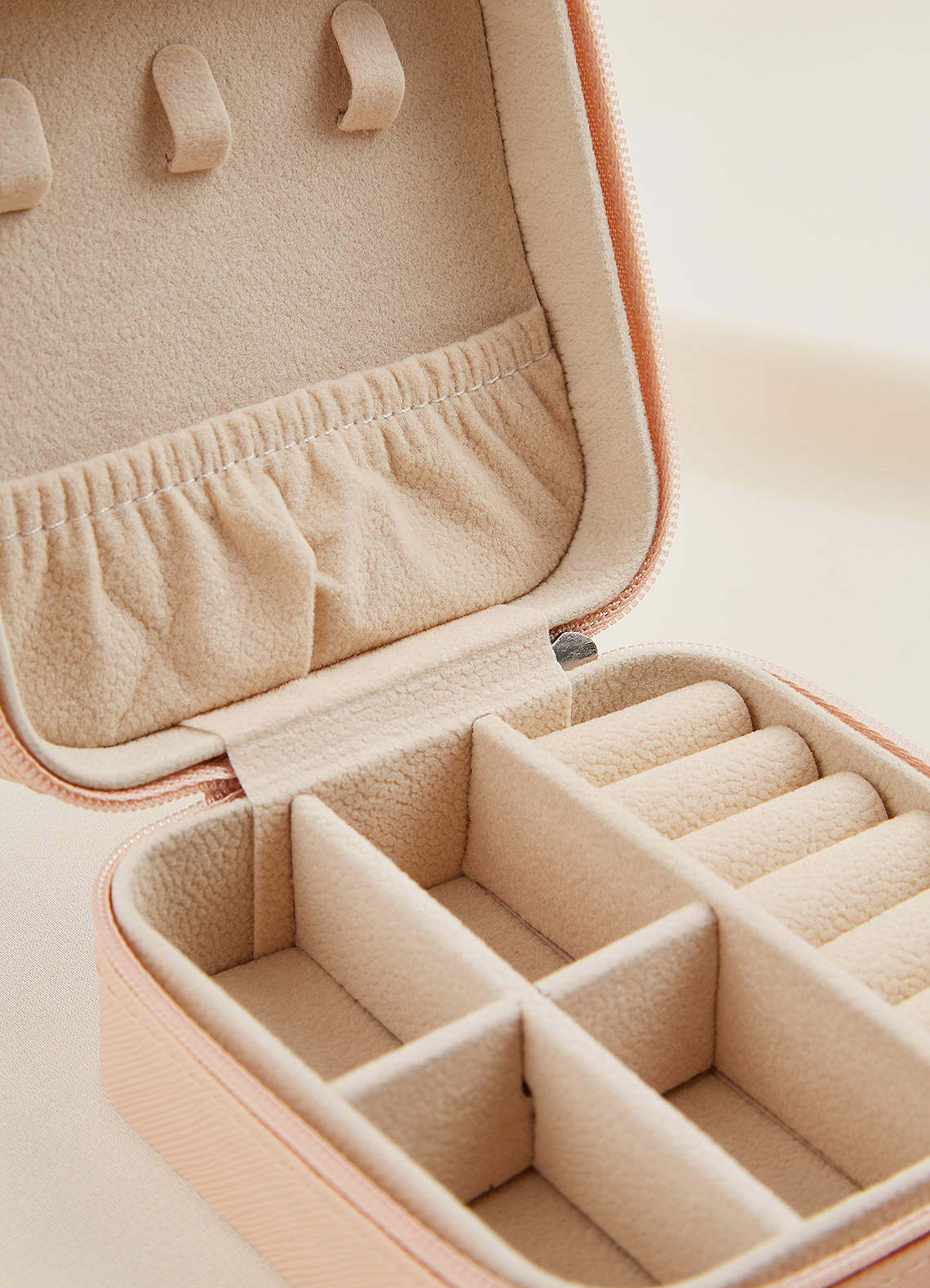 front Customizable Travel Jewelry Box