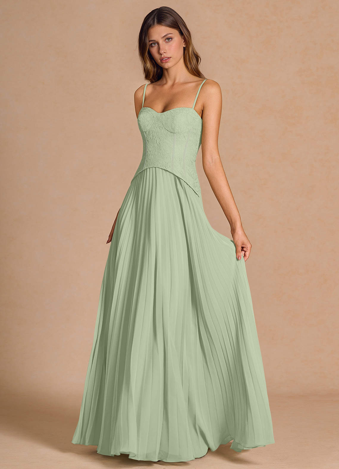 Daphine Dusty Sage Maxi Dress image1