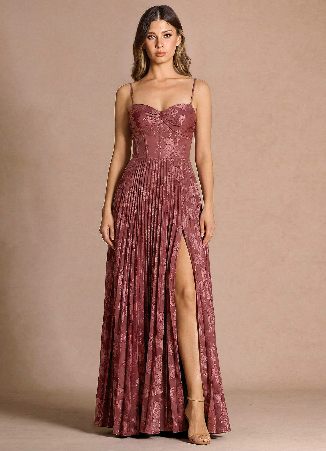 Vesper Vintage Rose Maxi Dress Ready to Ship | Azazie