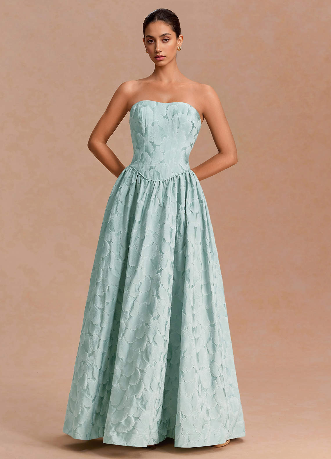 french blue maxi dress Azazie Dresses A-Line Formal Black Tie Dresses Sweetheart Size:Custom Size(recommend)