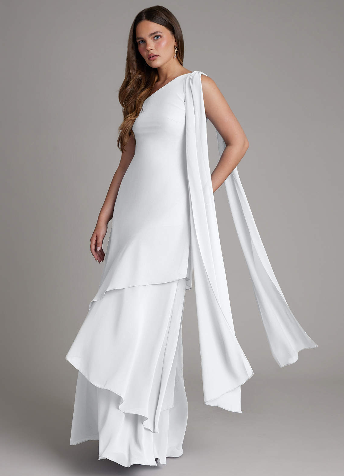 chiffon halter maxi dress express ZAPAKA Women White Long Holiday A Line Graduation Dress, Dusty Rose / UK14 Add-on:Select Informal Prom Dresses 2018 20 Best Plus-Size Wedding loop fastening