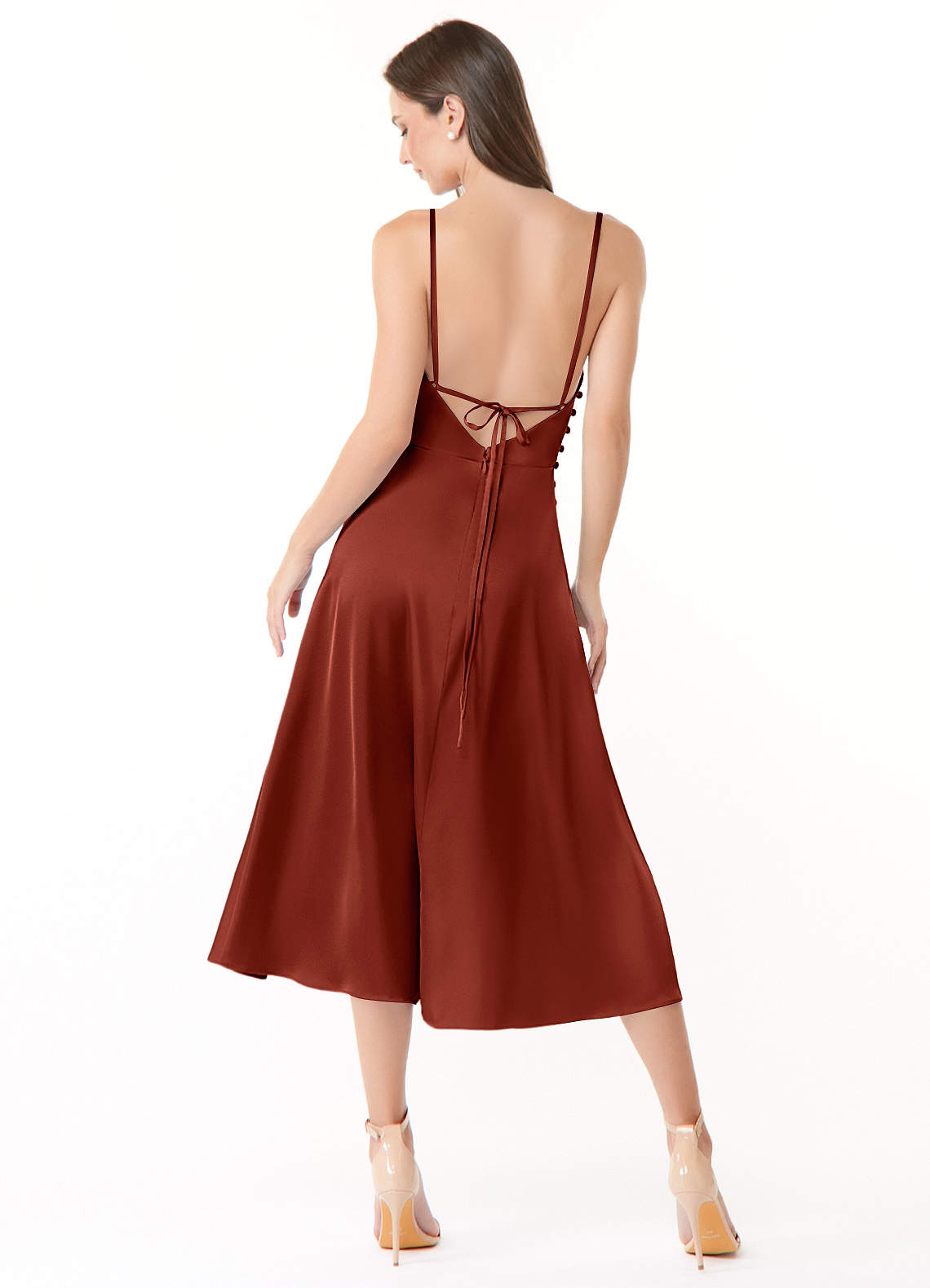 azazie ceci stretch satin dress Azazie Ceci Stretch Satin Dress
