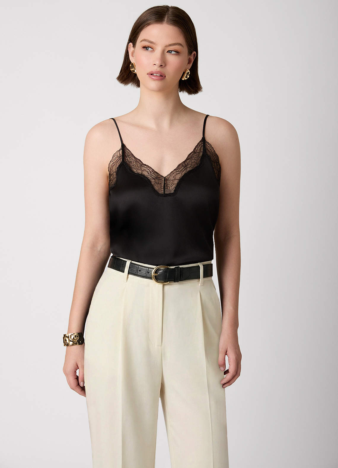 front Camisola 100% seda lavável