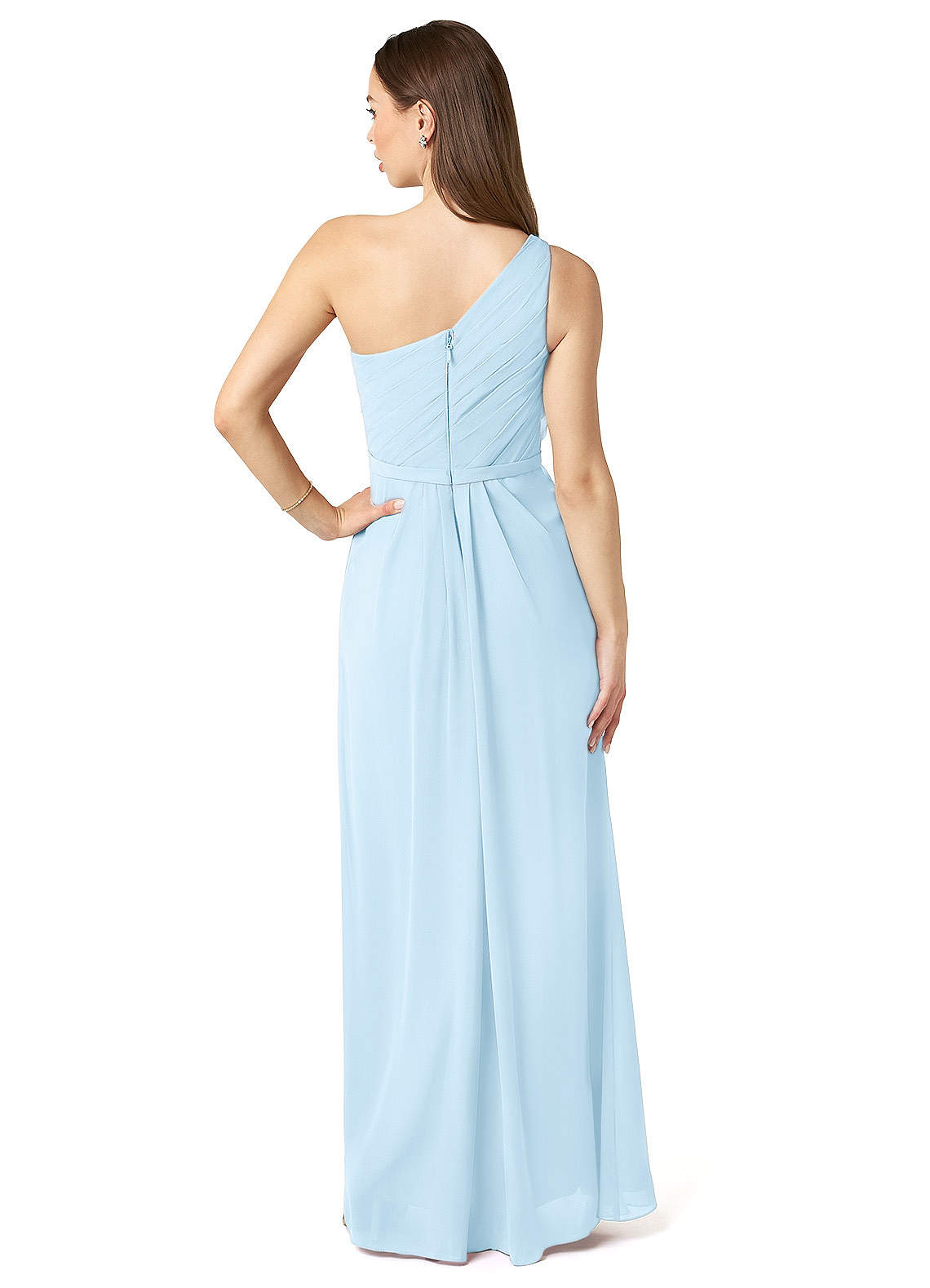 Sky Blue Azazie Sharon Bridesmaid Dresses | Azazie