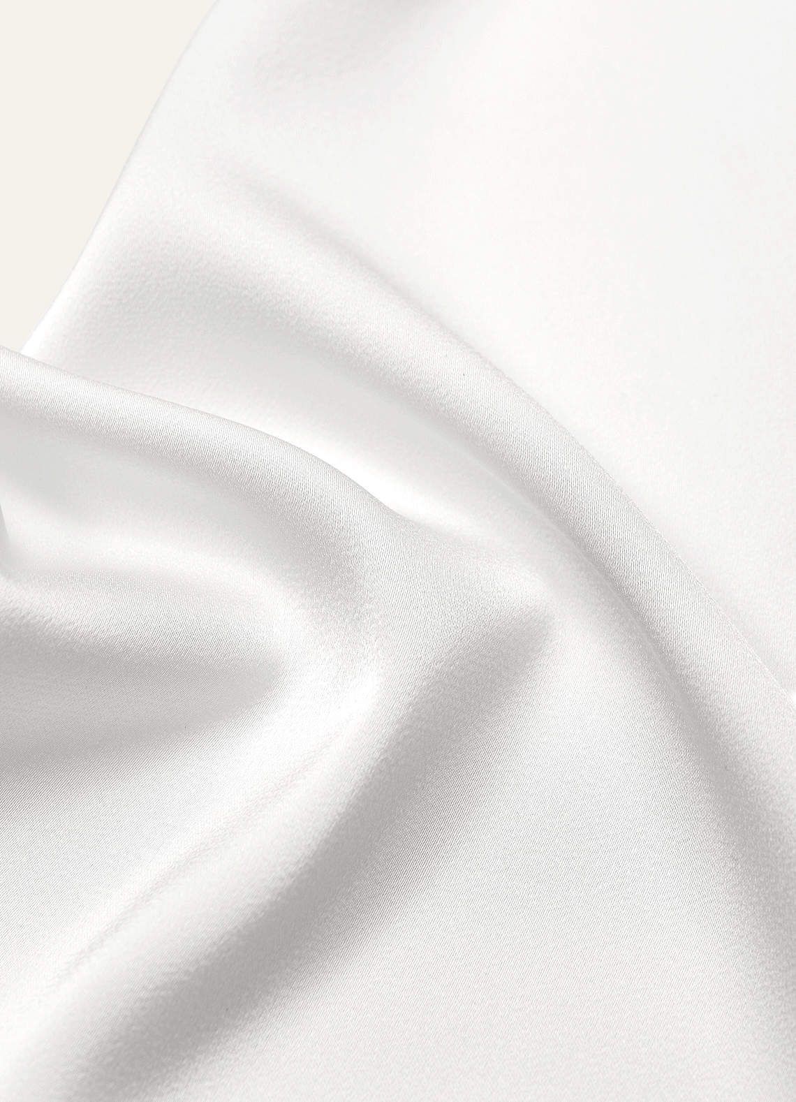 front Azazie Stretch Satin Bridal Scarf Extra Long