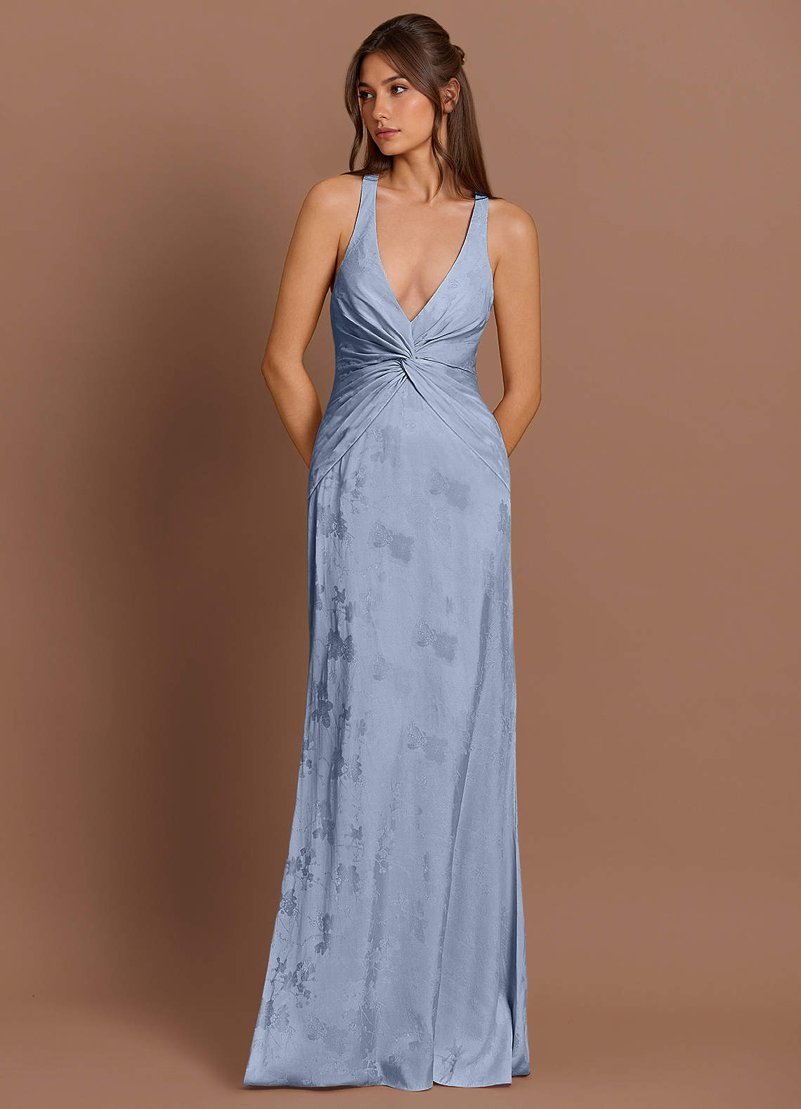 Ilaria Powder Blue Maxi Dress image1