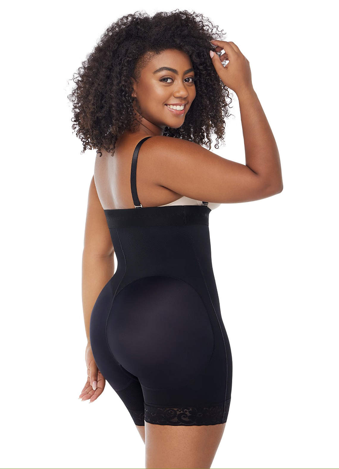 front Curveez High Waist Lifting Shorts