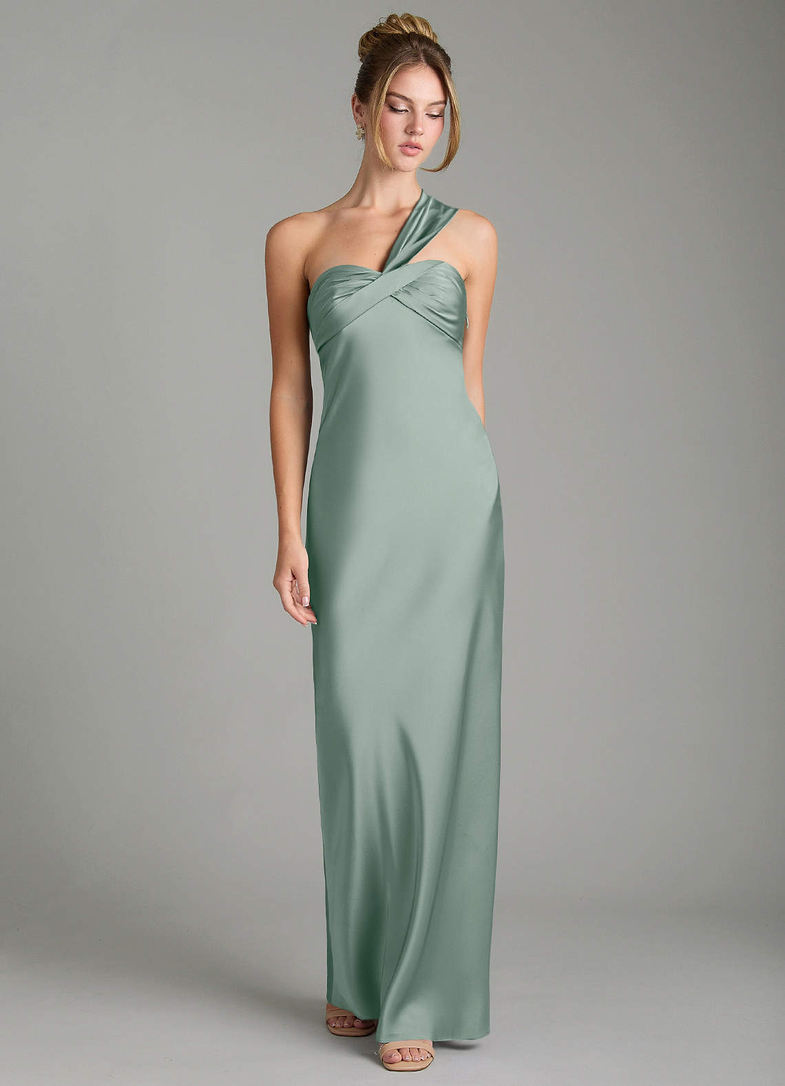velvet cabernet bridesmaid dress Mermaid Maxi Dresses Cut from velvet 500-800 Color:#9-Burgundy A Golden-Toned Autumn Wedding